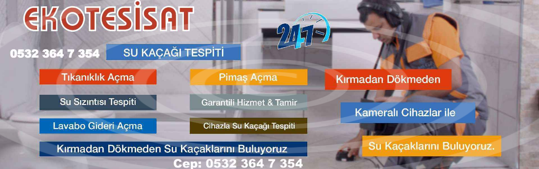 su kaçağı tespiti